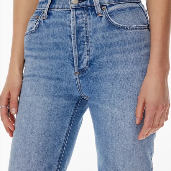 Denim Forum The Arlo Hi-Rise Straight Jean, size 25” - Picture 5 of 8